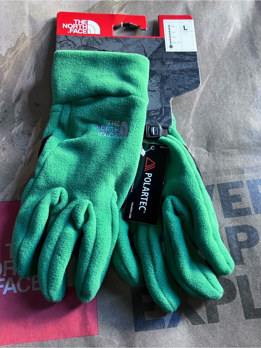 NWT The North Face Women’s Paolie Polartec Fleece Gloves